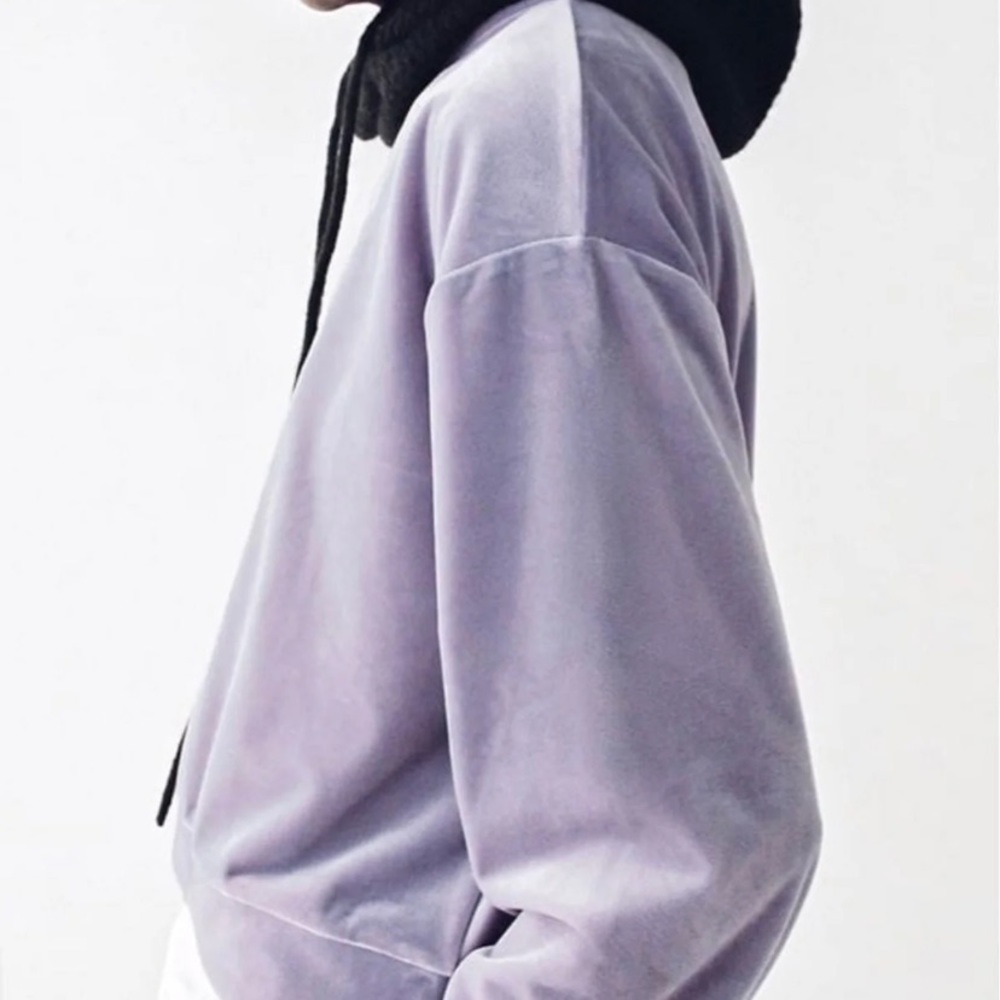 Zara  velvet sweatshirt - Picture 4 of 10